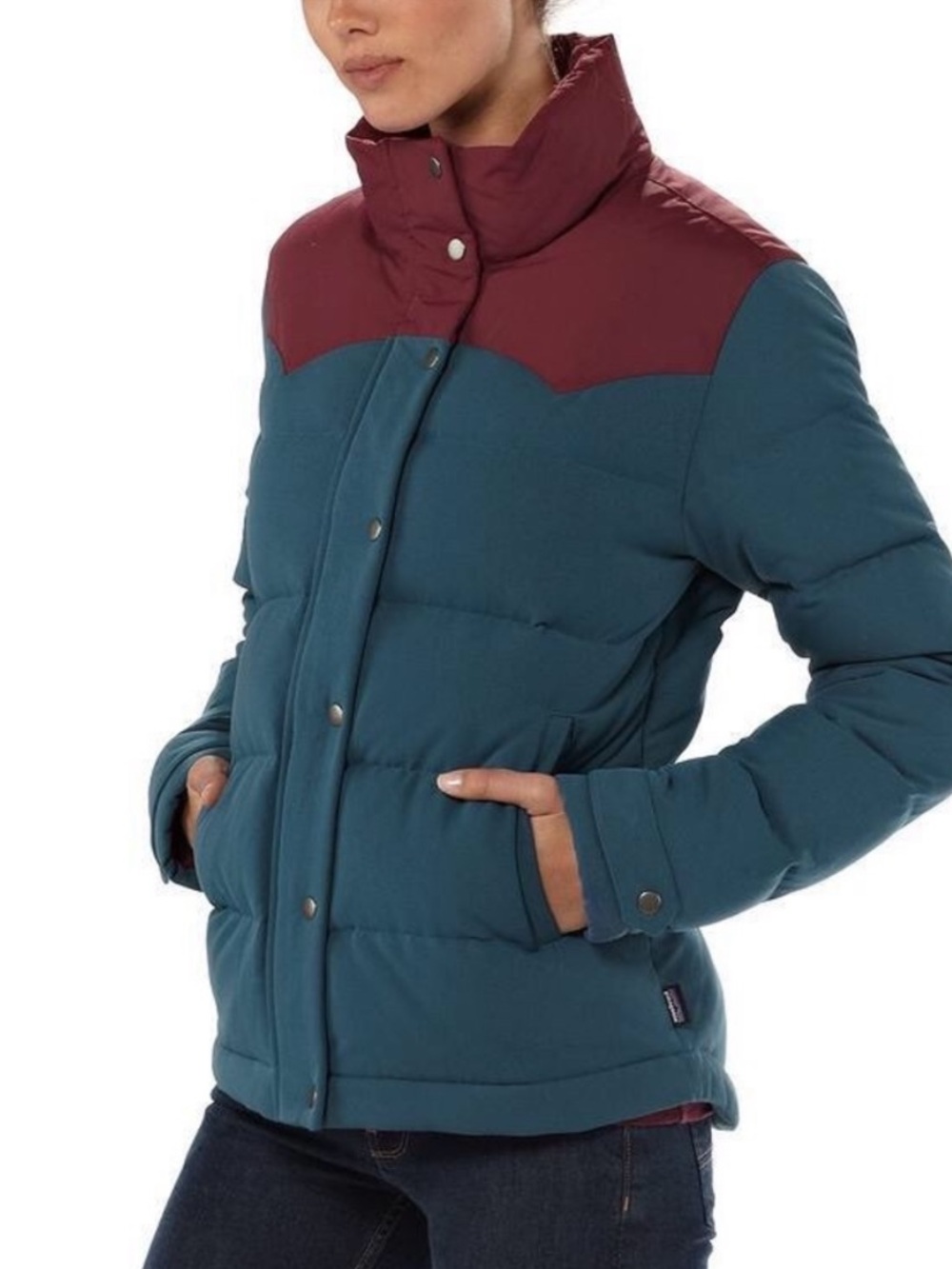 Patagonia Bivy Coat Down Puff Crater Blue